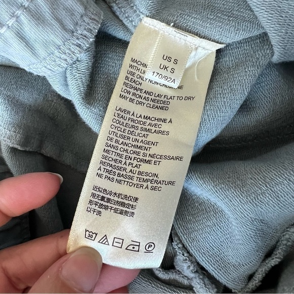 Anthropologie Saturday Sunday Sydney waisted belted joggers sweatpants small - Picture 10 of 16